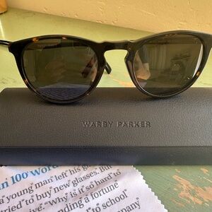 Warby Parker Haskell Sunglasses in Whiskey Tortoise